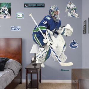 Braden Holtby 2021 for Vancouver Canucks - Officially Licensed NHL Removable Wall Decal Life-Size Athlete + 9 Decals by Fathead