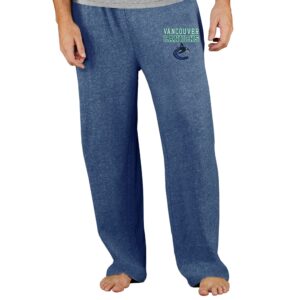 Men's Concepts Sport Navy Vancouver Canucks Mainstream Terry Pants