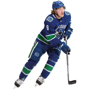 Fathead Brock Boeser Vancouver Canucks Life Size Removable Wall Decal