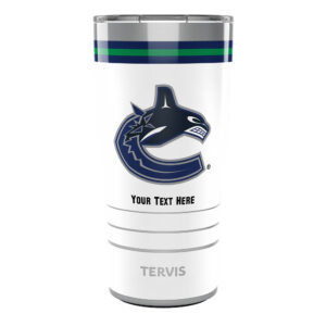 Tervis Vancouver Canucks 20oz. Personalized Arctic Stainless Steel Tumbler